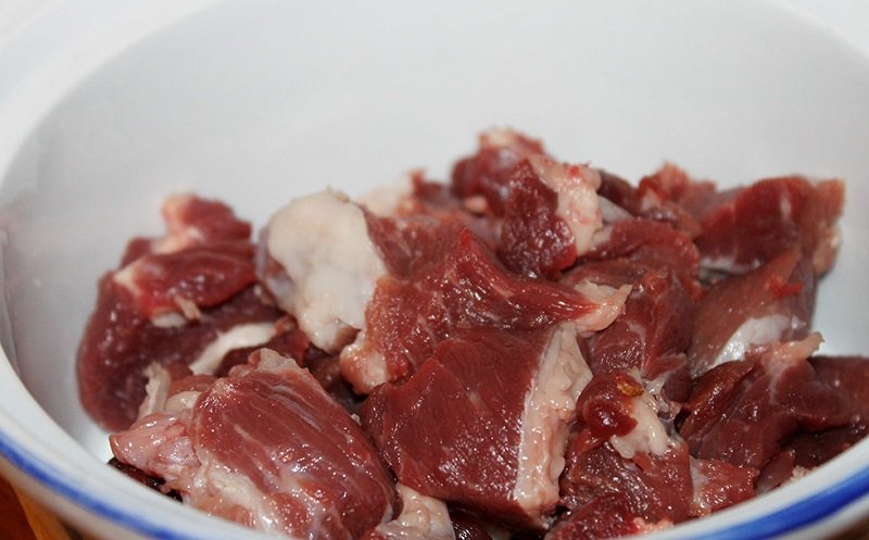 рецепт мясной сковороды