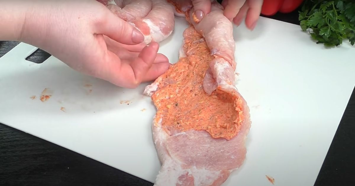 мясная улитка с сыром