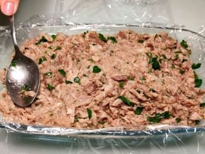 Мясная закуска из рульки вместо холодца