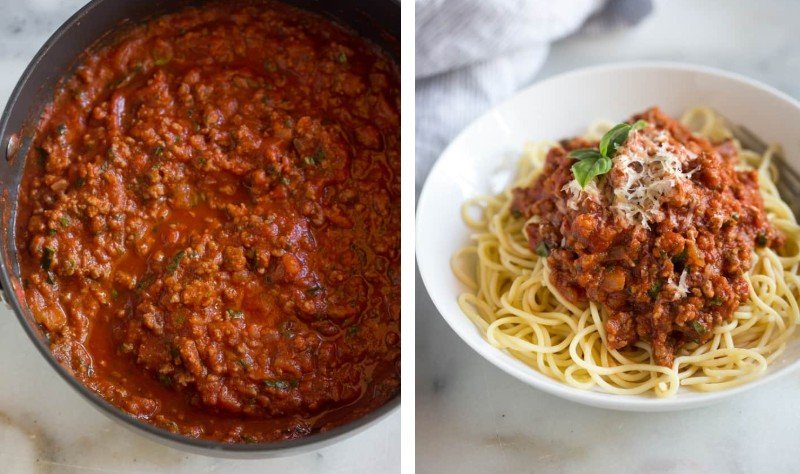 макароны с фаршем