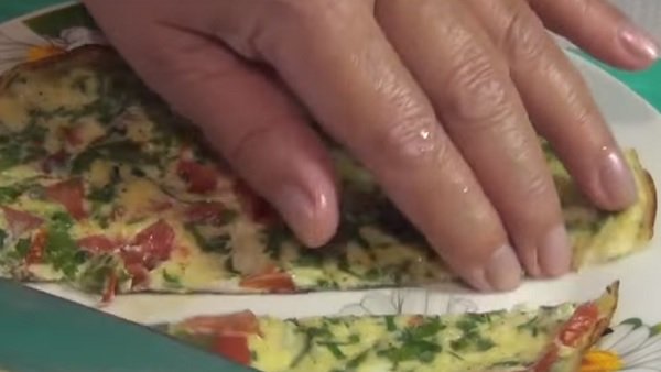 мясные зразы с омлетом