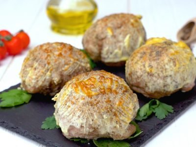 Мясо, фаршированное грибами