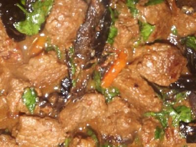 Мясо по-гречески