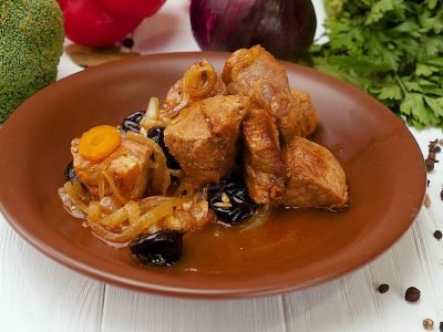 Мясо по-кубански