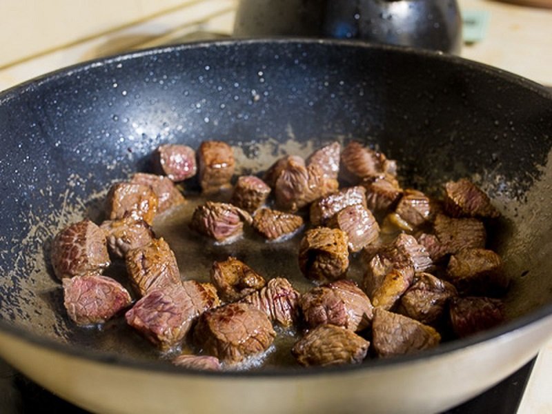 жарка баранины