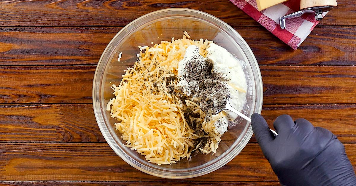 мясная запеканка с сыром