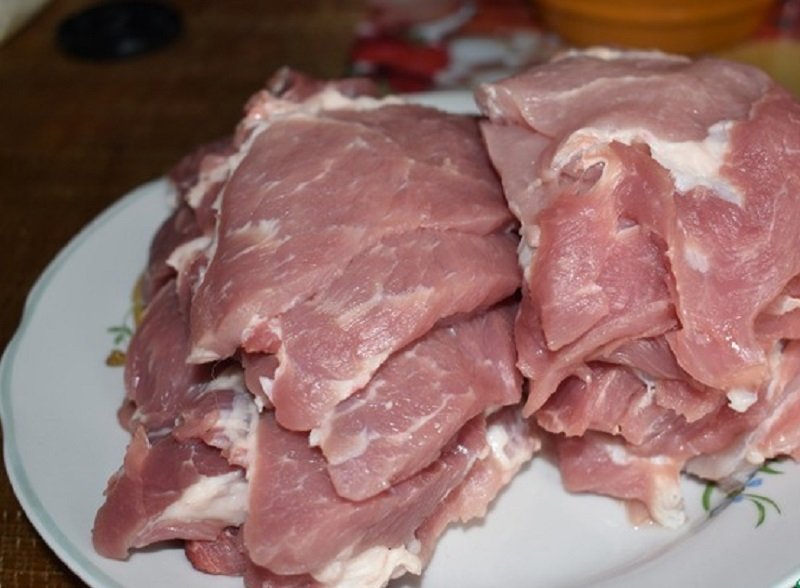 нарезка стейков