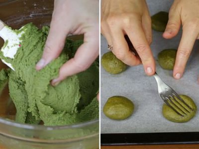 Мятное печенье на сливочном масле