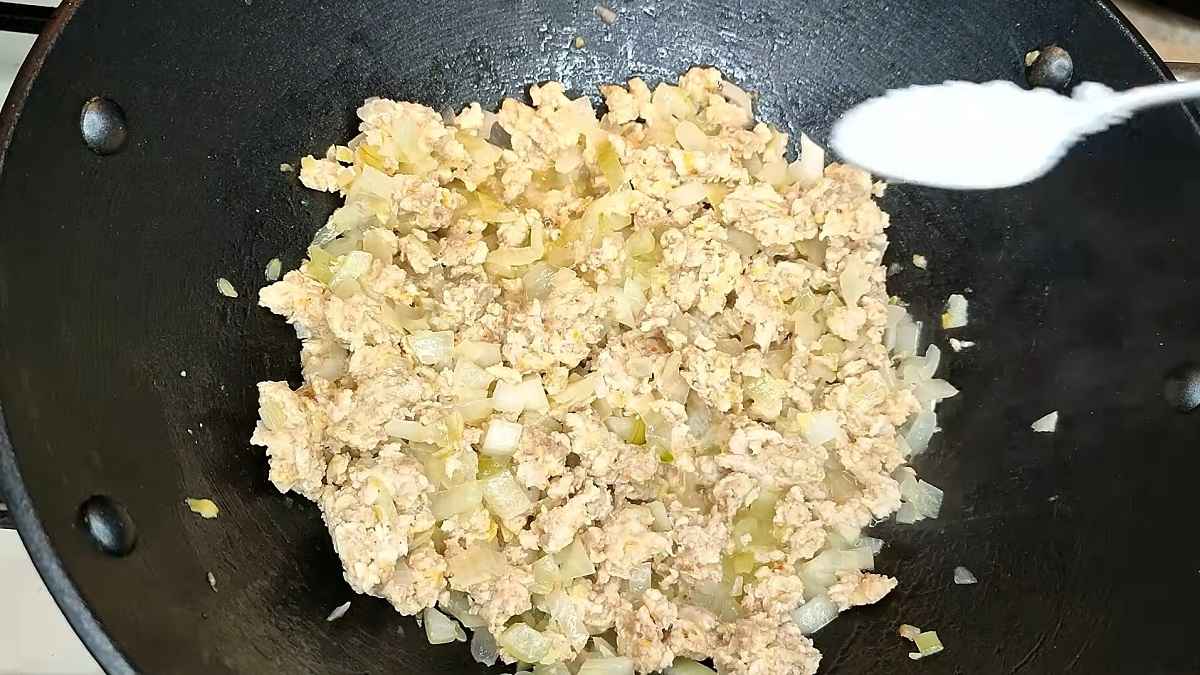 фарш с луком