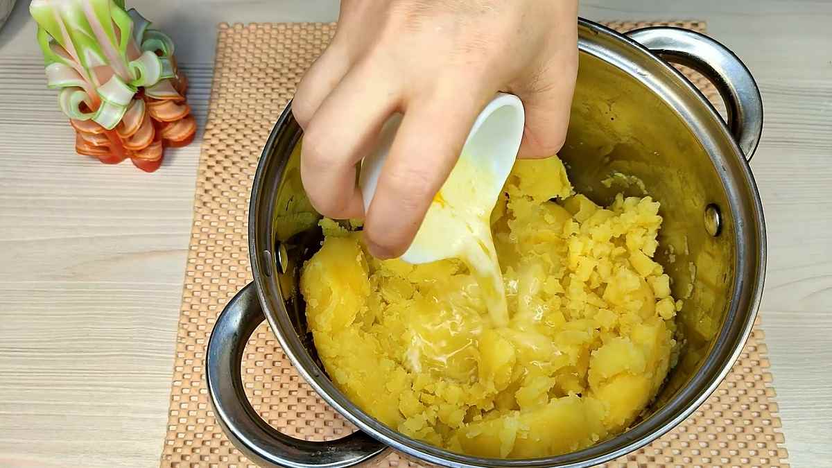 картошка со сливочным маслом