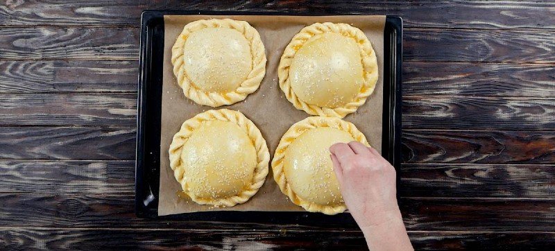 самса с говядиной в духовке