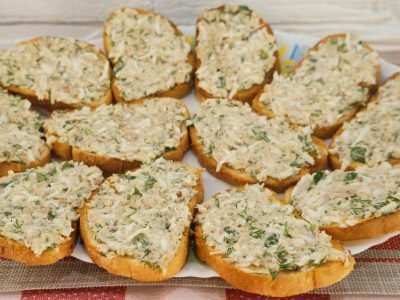 Намазка для бутербродов из сардин