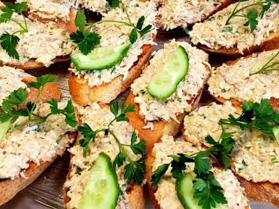 Намазка из рыбных консервов