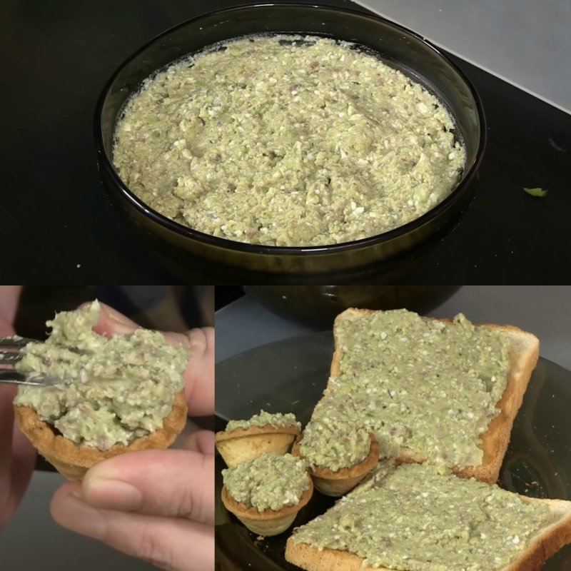 намазка для бутербродов из селедки