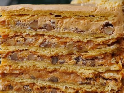 «Наполеон» со сгущенкой