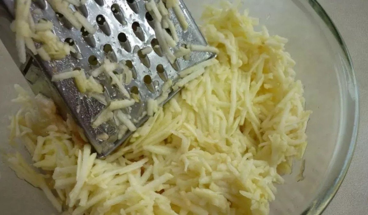 тертые яблоки