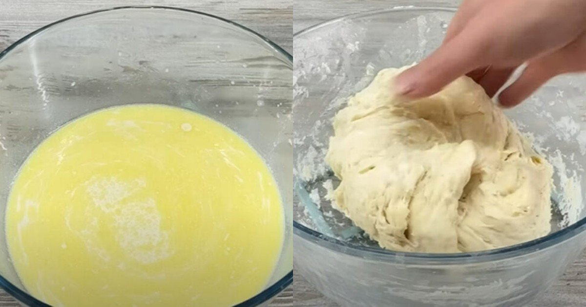 слоеные булочки