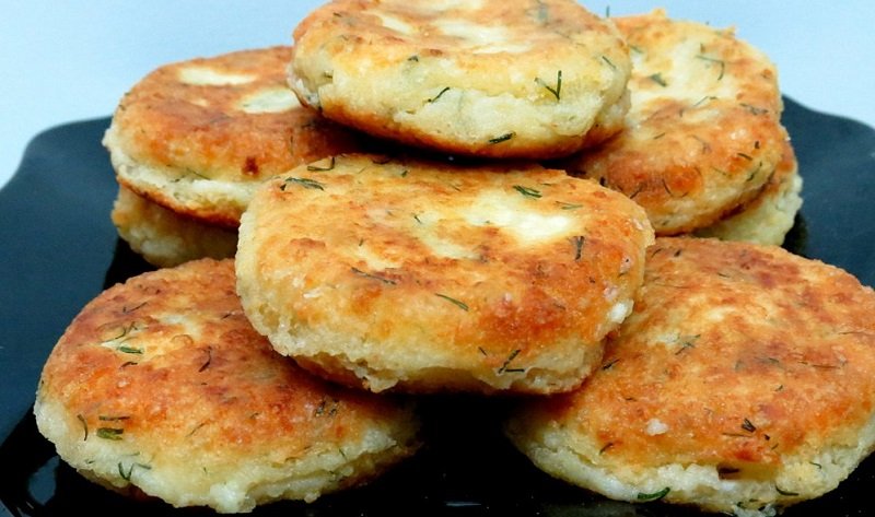 сырники с зеленью