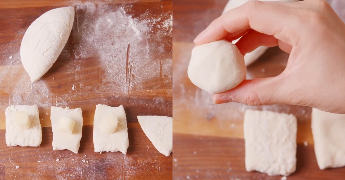 новогодние булочки