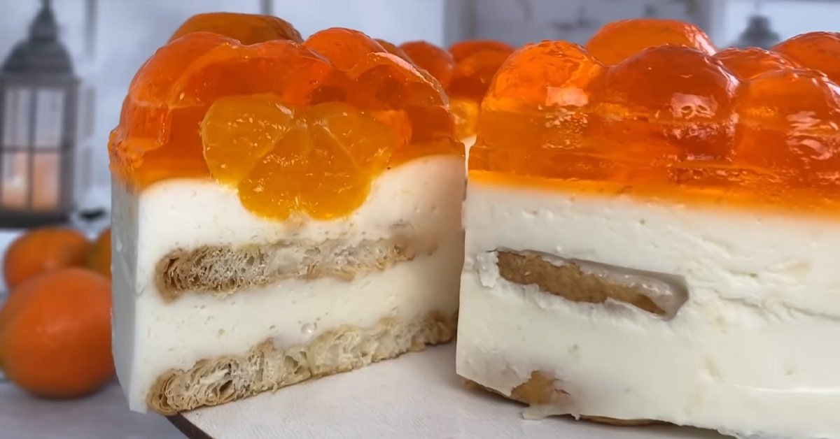 мандариновый торт