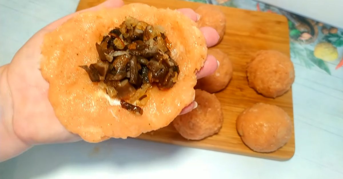 котлеты с грибами