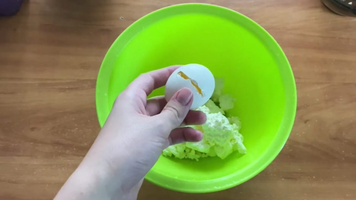 творог с яйцом