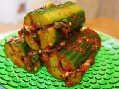 Огурцы по-корейски