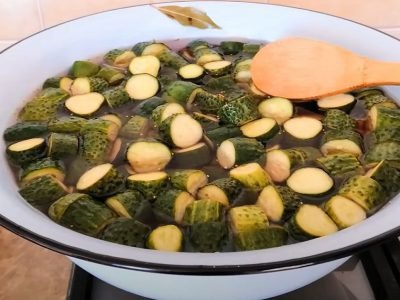 Огурцы по-фински