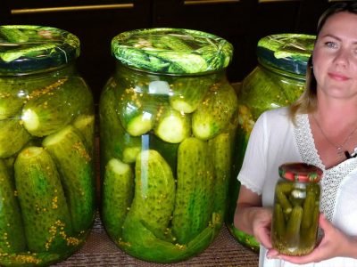 Хрустящие маринованные огурцы с французской горчицей от Лилии Цвит