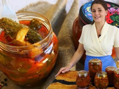 Хрустящие огурцы с кетчупом от Ольги Матвей