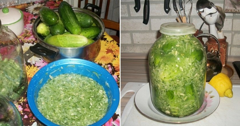 огурцы в собственном соку