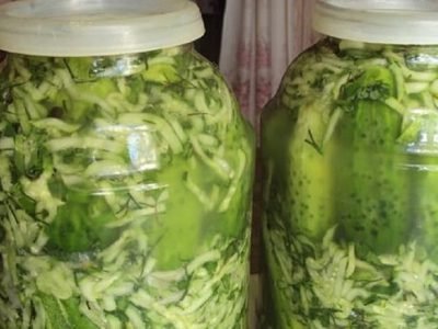 Огурцы в собственном соку