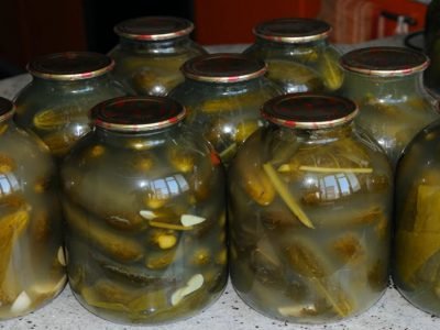 Огурцы «Злодейские» с водкой