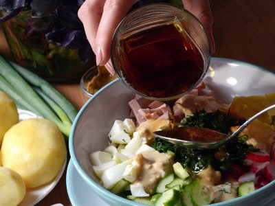 Окрошка на квасе