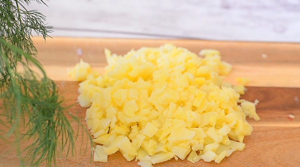 окрошка с колбасой