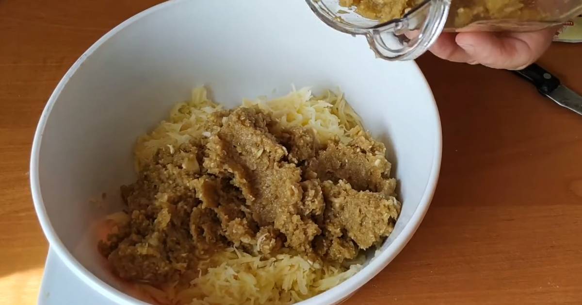 картофель с баклажанами