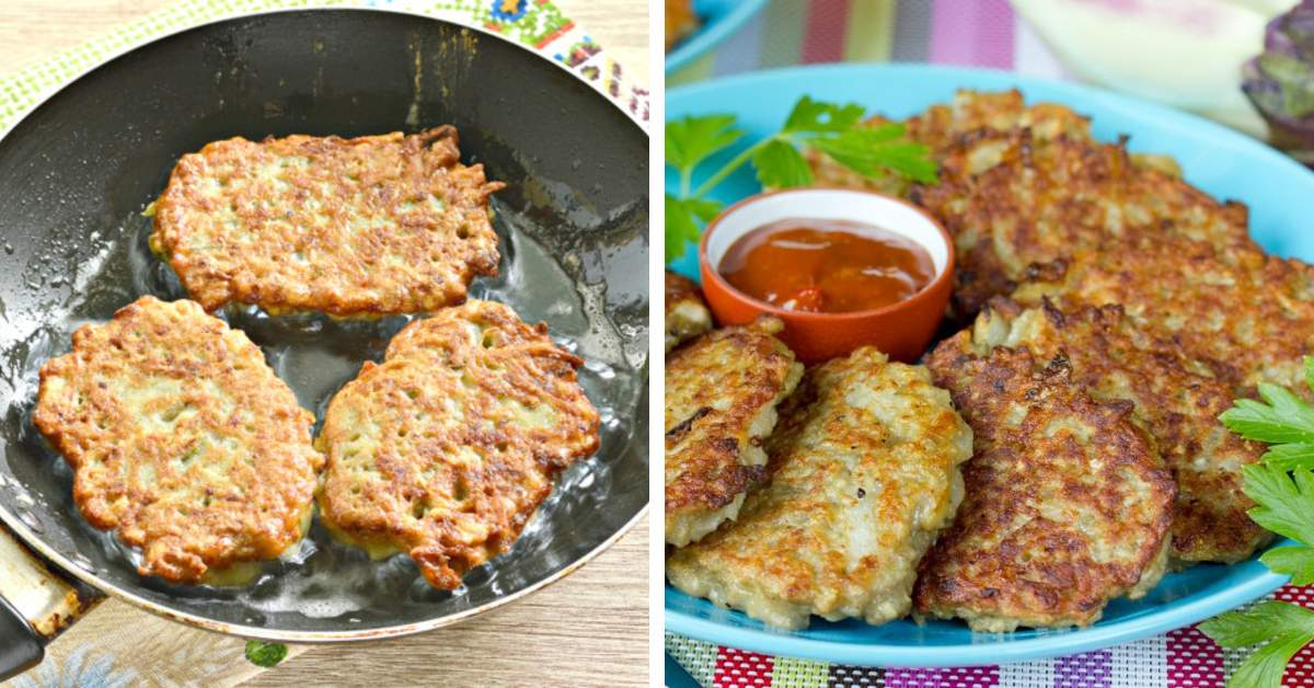 баклажанные оладьи