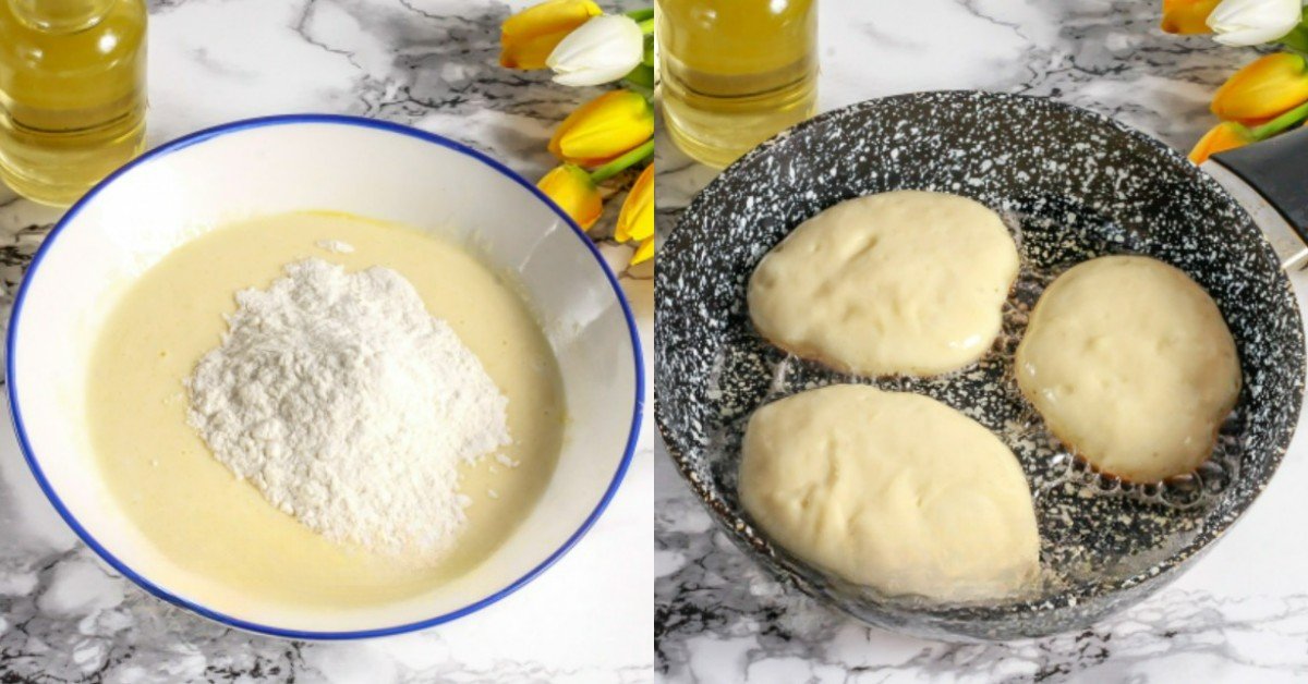 оладьи пышные