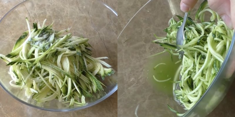 Оладьи из кабачков