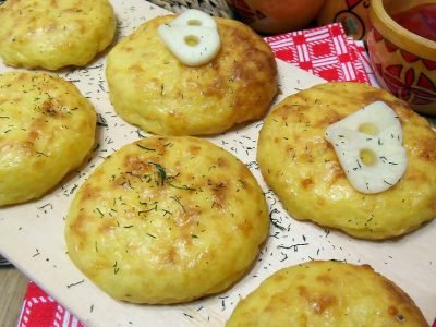 Оладьи из картофельного пюре в духовке