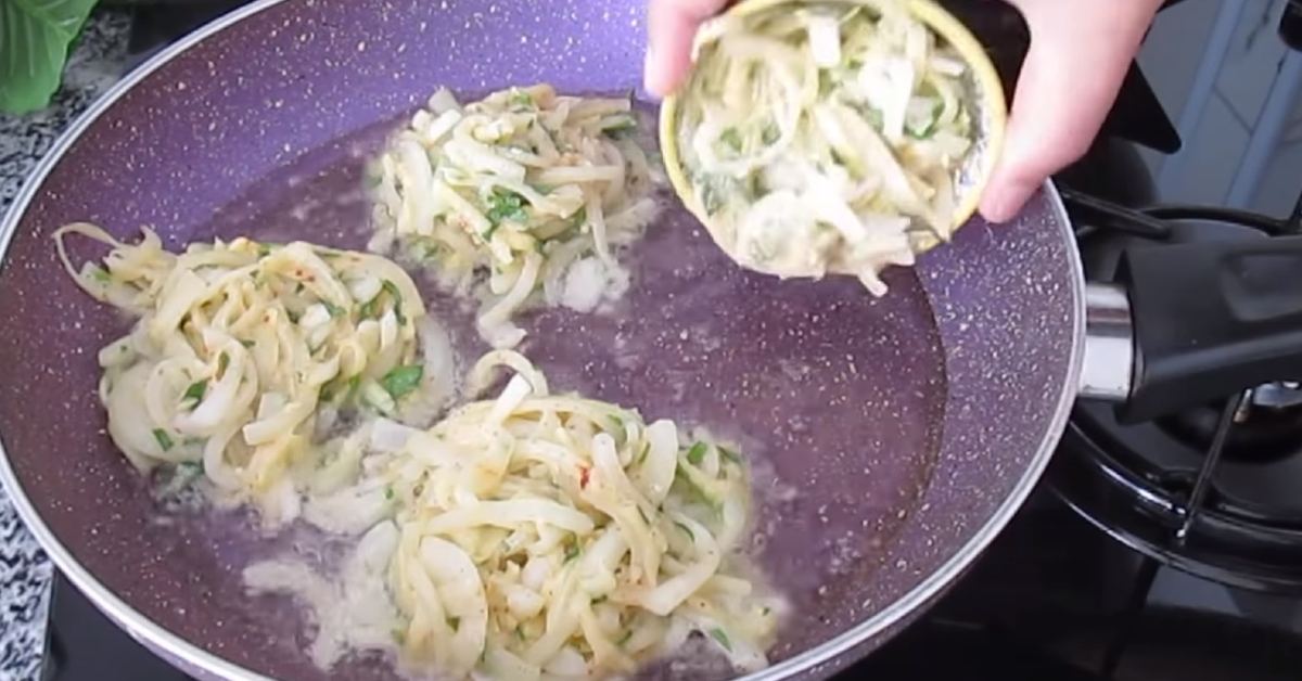 луковые блины