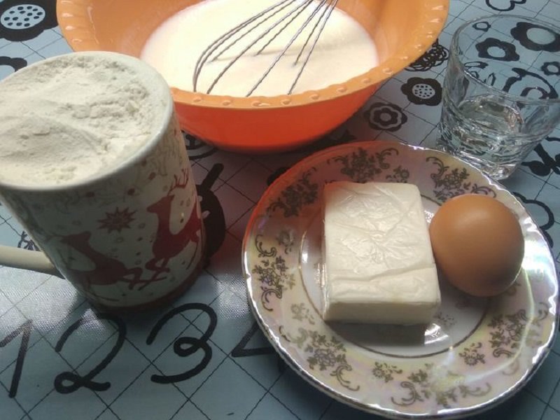 ингредиенты для оладушек