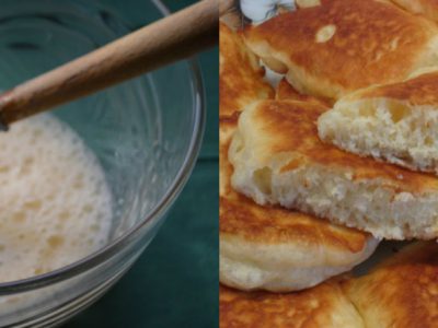 Оладьи на пиве