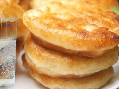 Мягкие и пышные оладьи на воде