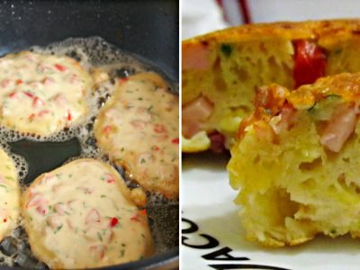 Оладьи-пиццы