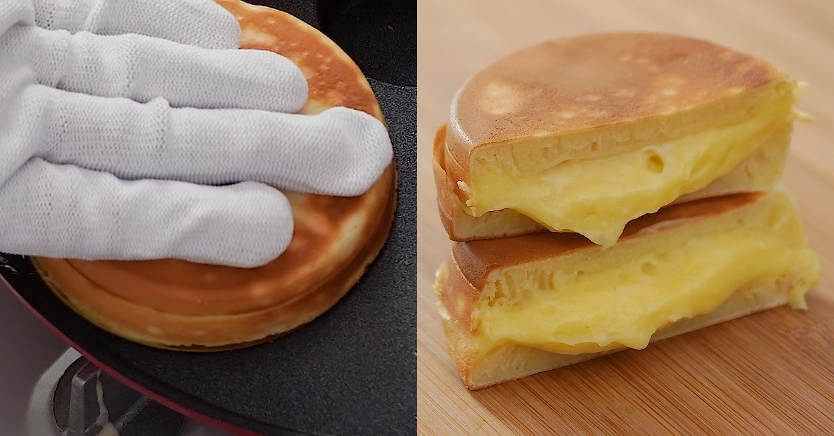 оладьи с начинкой