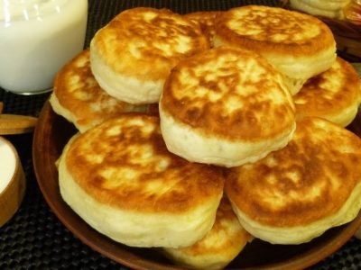 Пышные оладьи «Школьные» по ГОСТу