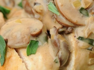 Оливье с грибами