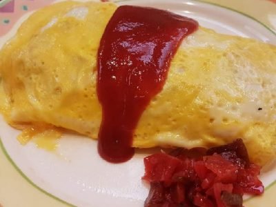 Омлет с рисом