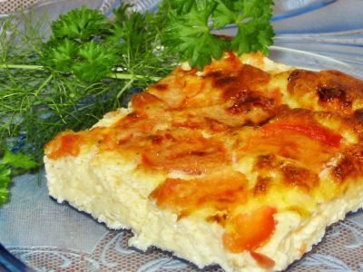 Омлет с сыром